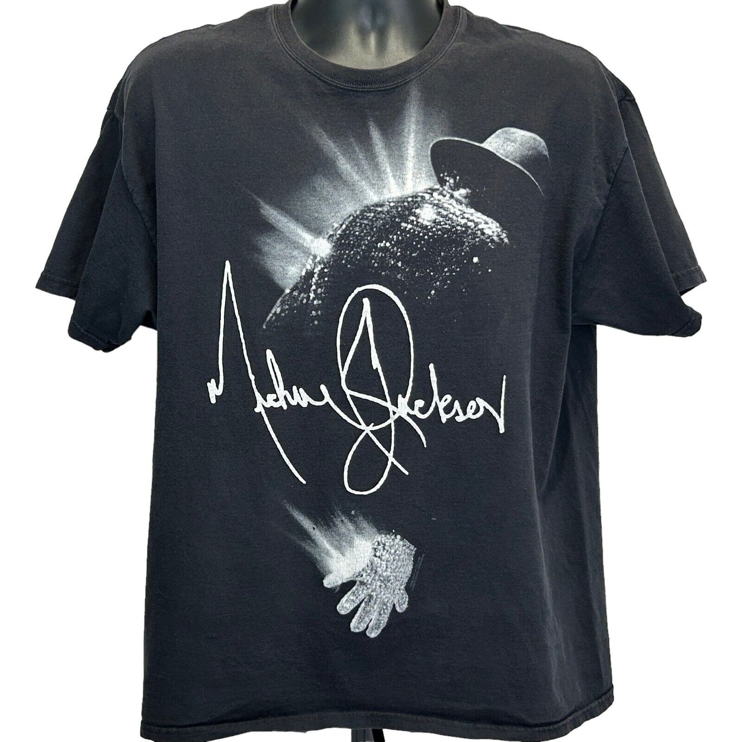 Michael Jackson T Shirt King of Pop 2009 Officially Licensed Black Tee XL
