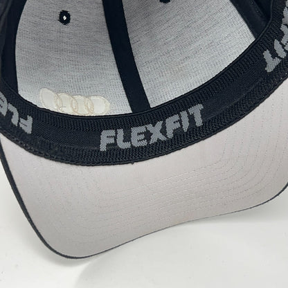 Audi Logo Hat Baseball Cap Cars Automobiles Vehicles 6 Panel Black FlexFit L-XL