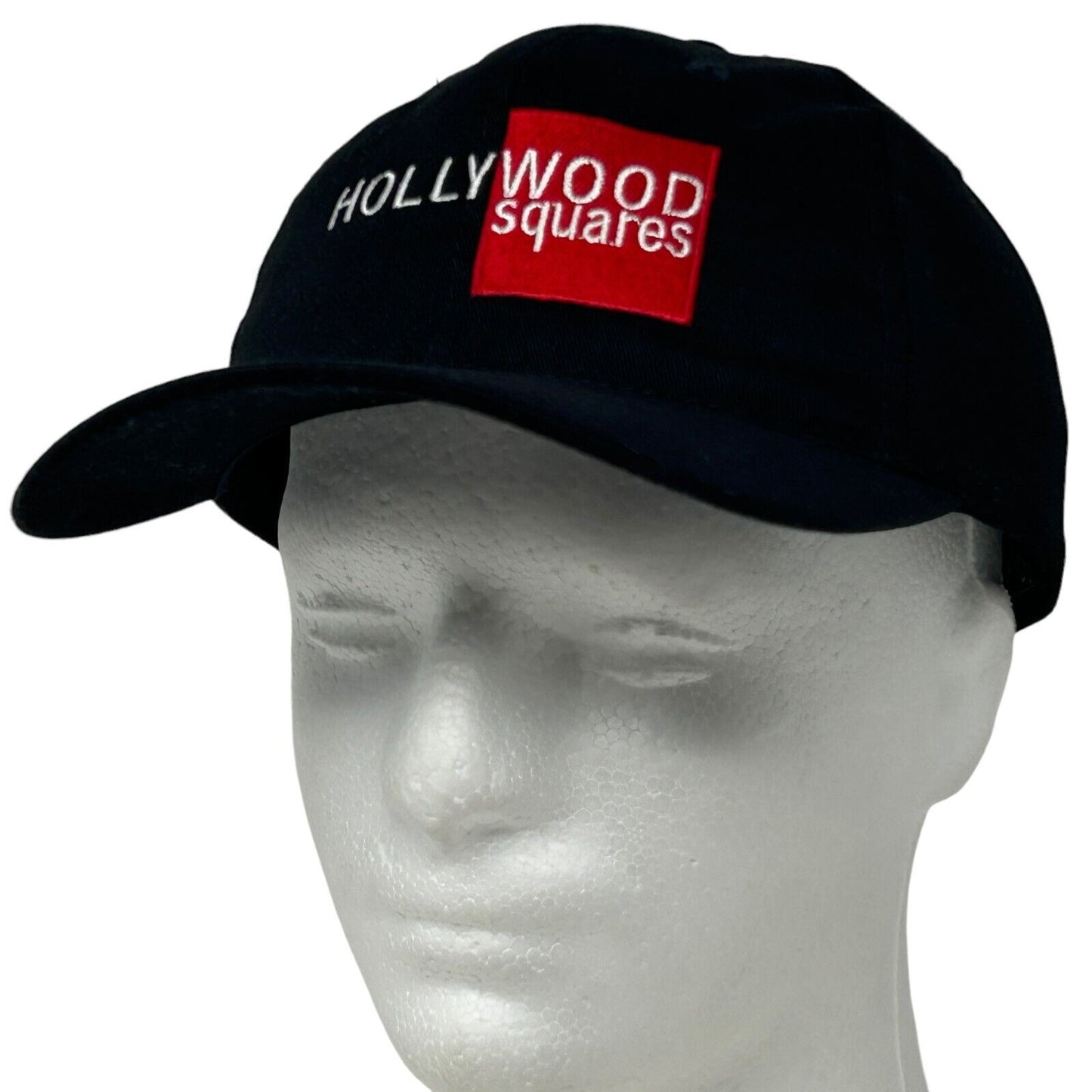 Gorra de béisbol vintage con cuadrados de Hollywood, modelo Y2K, con correa trasera negra