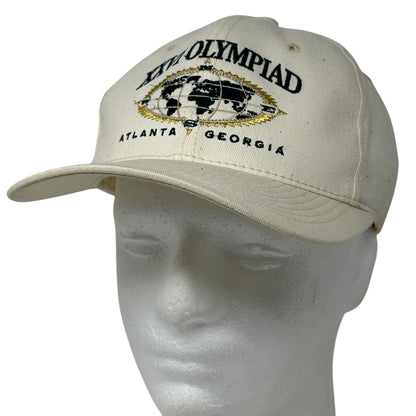 Vintage XXVI Olympiad Atlanta Hat Baseball Cap 1996 Summer Olympic Games White