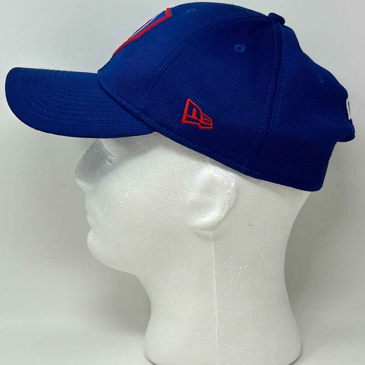 Chicago Cubs Baseball Hat Cap Blue New Era 9Forty MLB Batting Practice Snapback