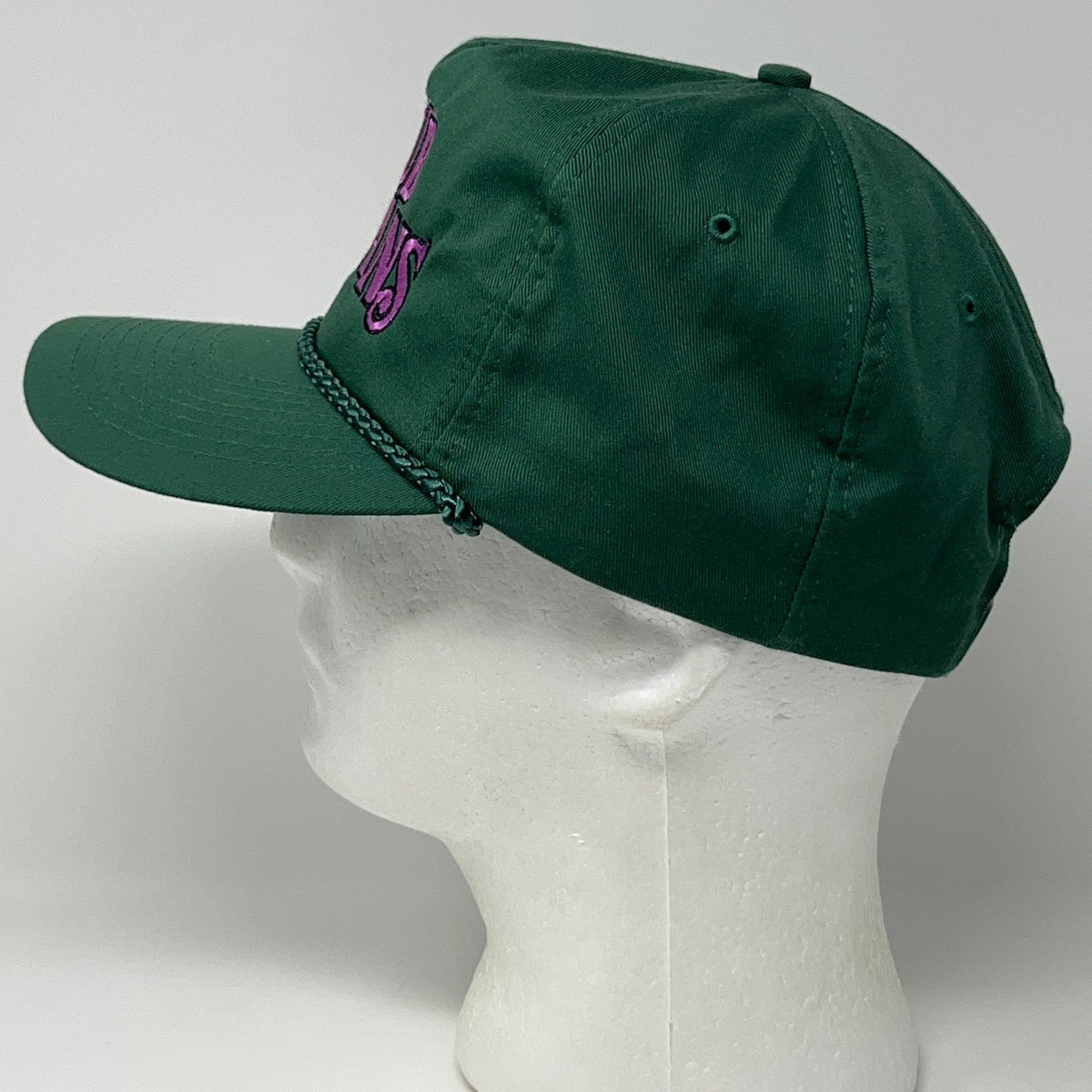Vintage 90s Club Orleans Casino Las Vegas Hat Baseball Cap Hotel Snapback Green
