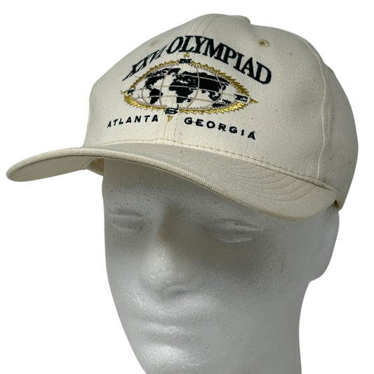 Vintage 90s XXVI Olympiad Atlanta Hat Cap 1996 Summer Olympic Games White
