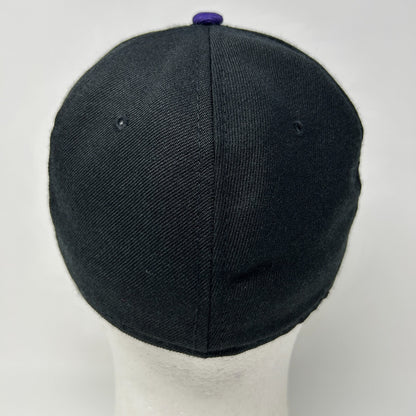 Vintage Colorado Rockies Hat Baseball Cap Sports Specialties Black Fitted 6 7/8