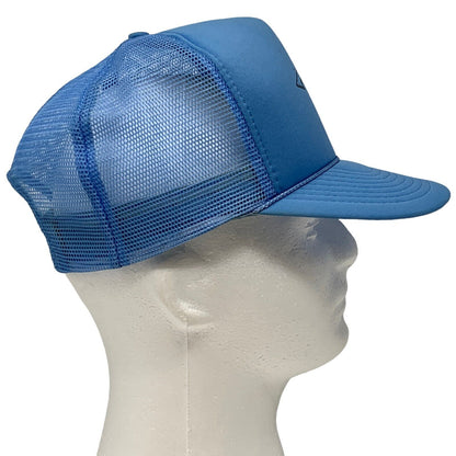 Gorra de béisbol con diseño de herraduras Ringer, estilo vintage, de malla, estilo años 80, color azul