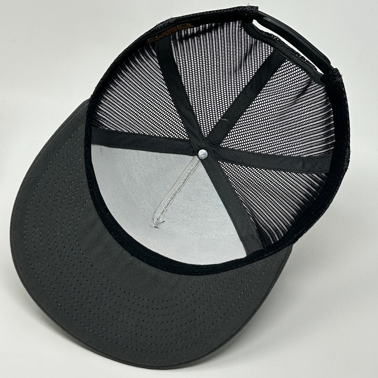 Dixxon Flannel Company Patch Trucker Hat Baseball Cap Sink or Swim Snapback Gray