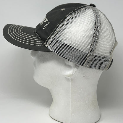 Timney Triggers USA Gun Rifle Firearm Shooting Trucker Hat Baseball Cap Gray
