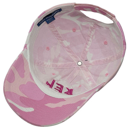 Gorra de camuflaje Kel Tec, color rosa, con diseño de camuflaje, para armas de fuego, pistolas, rifles y gorra de béisbol con correa trasera