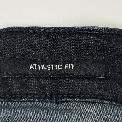 Lucky Brand Denim Jeans Athletic Fit Big and Tall Stretch Black Mens 52x31