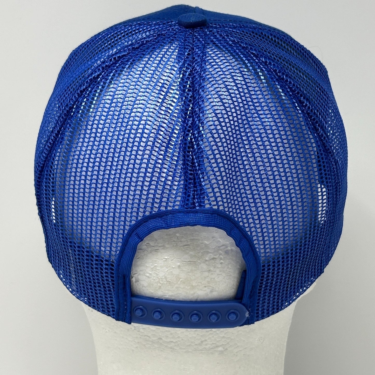 Vintage 80s NAPA Auto Parts Santa Rosa Trucker Hat Baseball Cap Snapback Blue