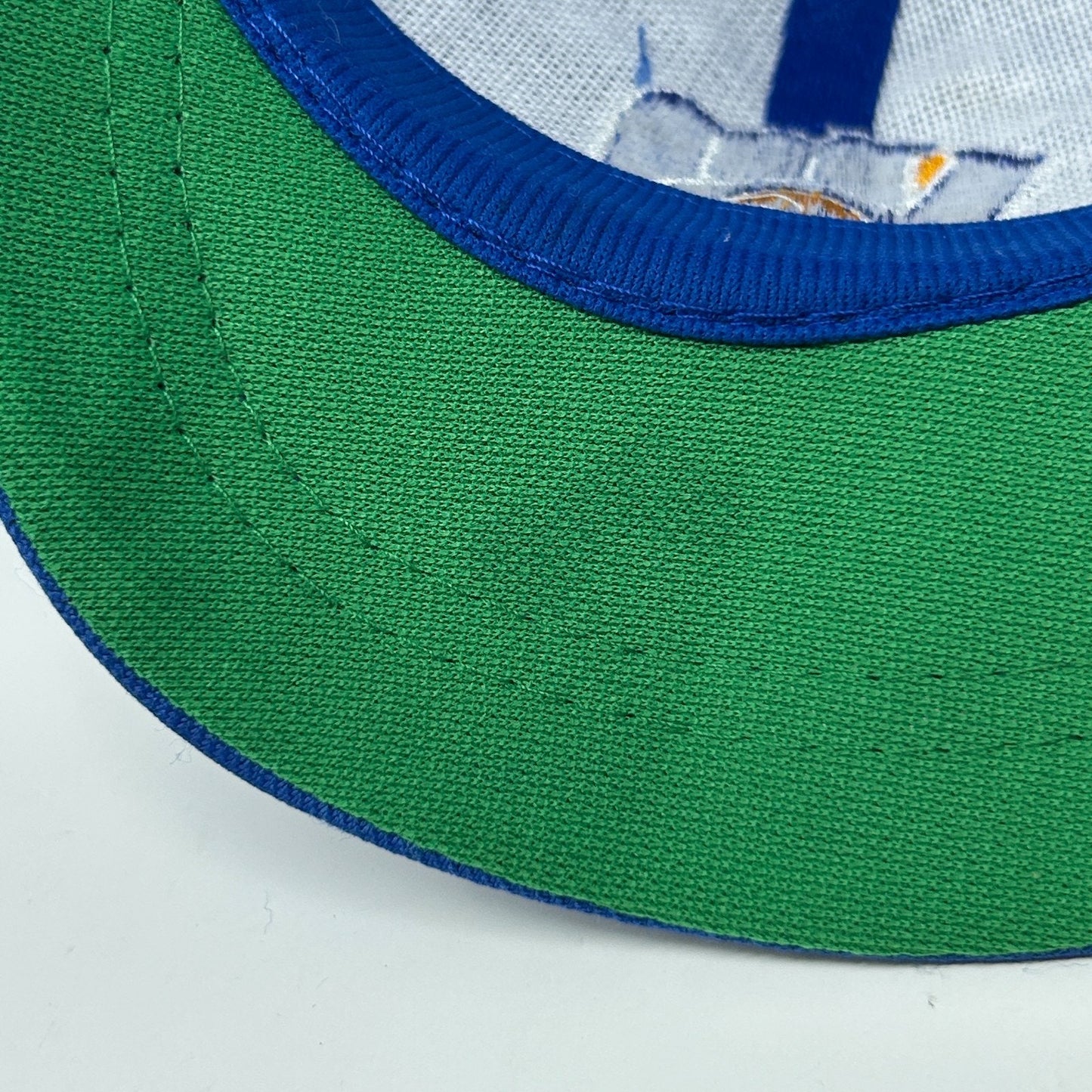 Vintage 80s Milwaukee Brewers Youth Trucker Hat Baseball Cap MLB Snapback Blue