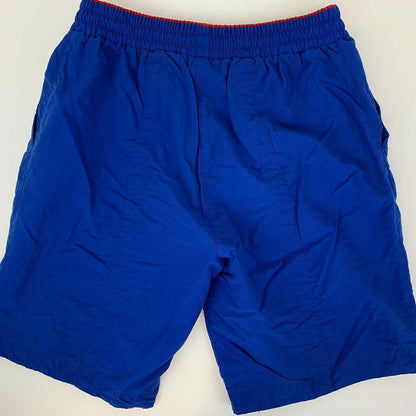 Chicago Cubs Vintage Shorts X-Large 90s MLB Baseball Starter Swimming Mens Blue