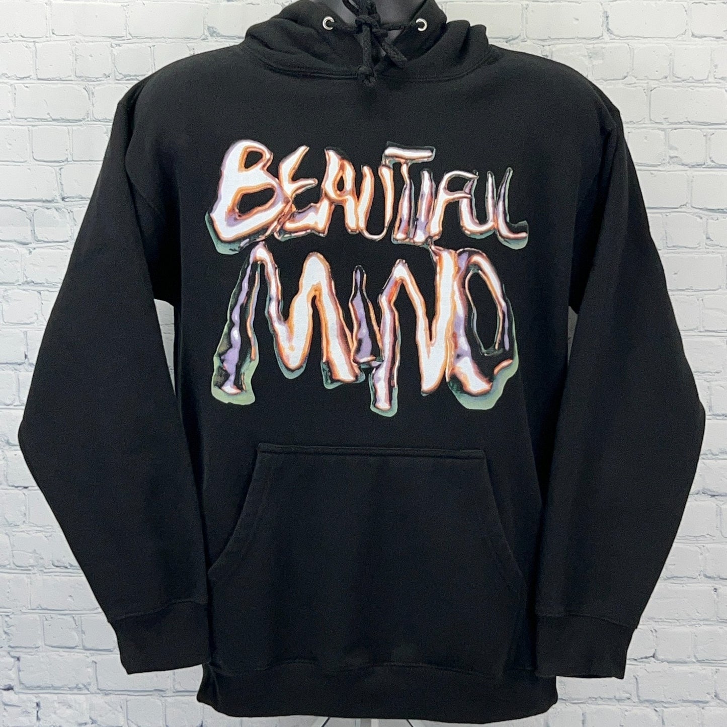 Rod Wave Beautiful Mind Hoodie Hooded Sweatshirt Black Rapper Hip Hop M Medium