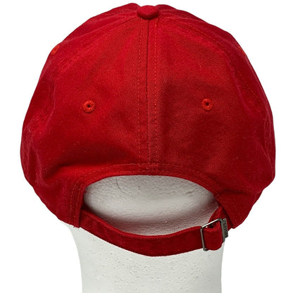 Gorra de béisbol con diseño de velero y seis paneles en color rojo náutico de Chicago, Illinois