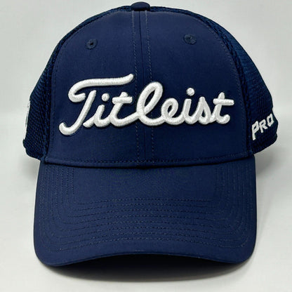 Gorra de béisbol azul Titleist Pro V1 FootJoy para golfistas, talla grande y XL