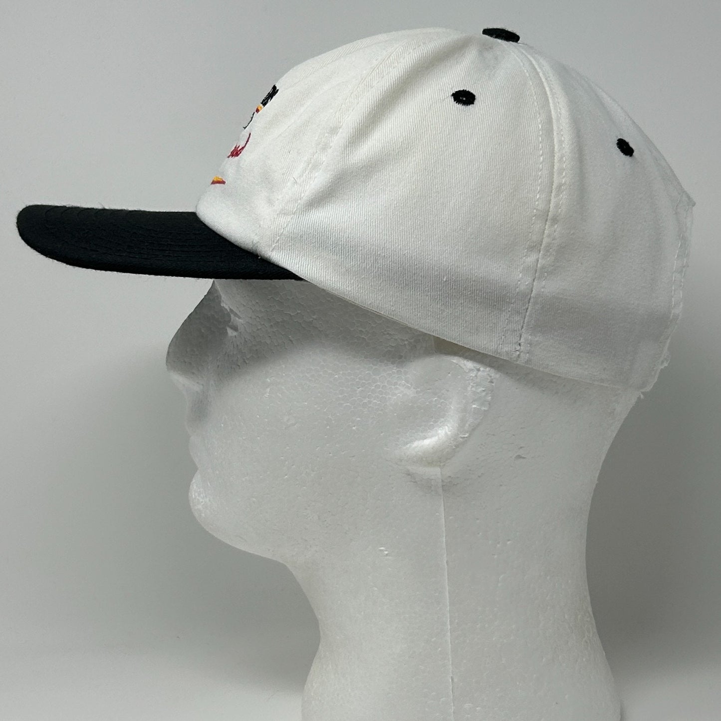 Vintage 90s Producers Hybrids Hat Baseball Cap Seeds Agriculture Snapback White