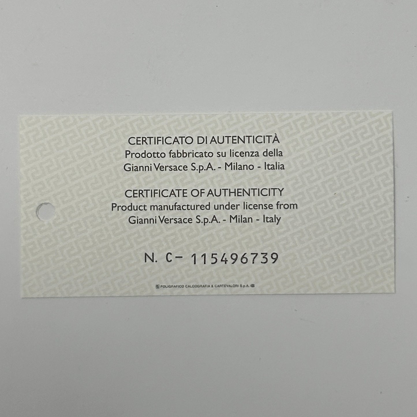 Versace x Rosenthal Blown Glass Paperweight Medusa Iridescent Opalescent White