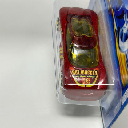 Chrysler Thunderbolt Hot Wheels Collectible Diecast Car Red Vintage 2002 New