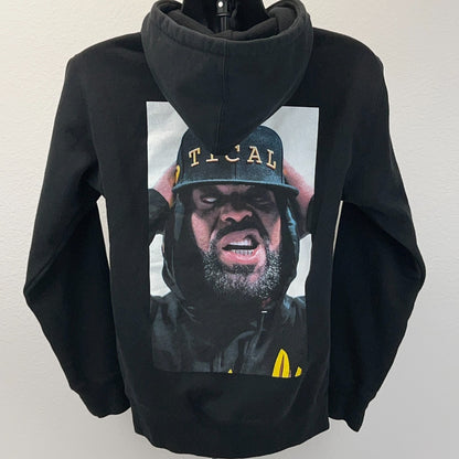 Tical Method Man Dead Eye Hoodie Hooded Sweatshirt Wu-Tang Clan Black S Small