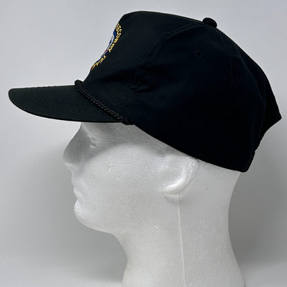 Vintage 90s Southwestern Bell Hat Baseball Cap Telephone Company Snapback Black
