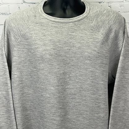 Lucky Brand Gray Label Reversible T Shirt XL X-Large White Gray Long Sleeve