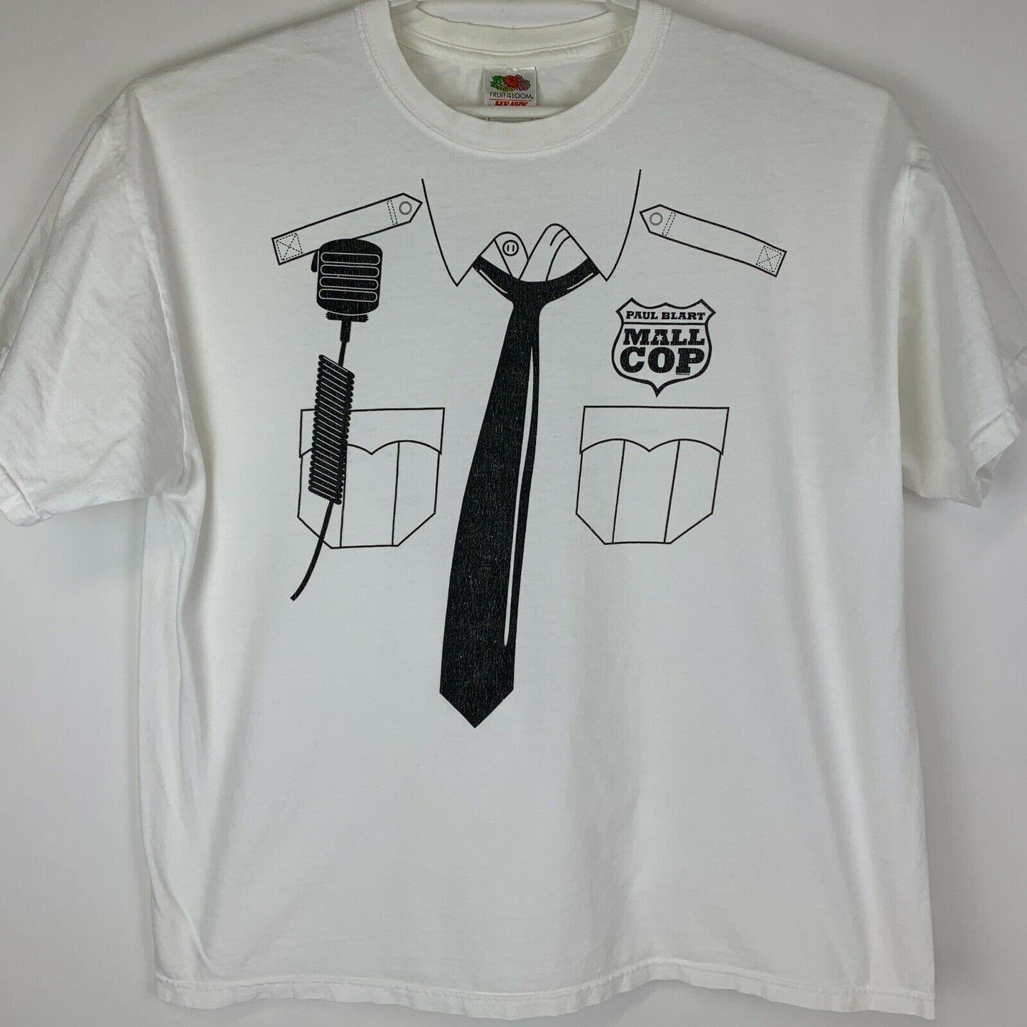 Blockbuster Video Paul Blart Mall Cop T Shirt Movie Film Promotional 2009 Tee XL