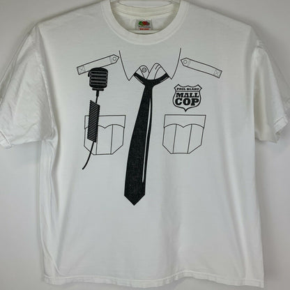 Blockbuster Video Paul Blart Mall Cop Camiseta Película Película Promocional 2009 Tee XL