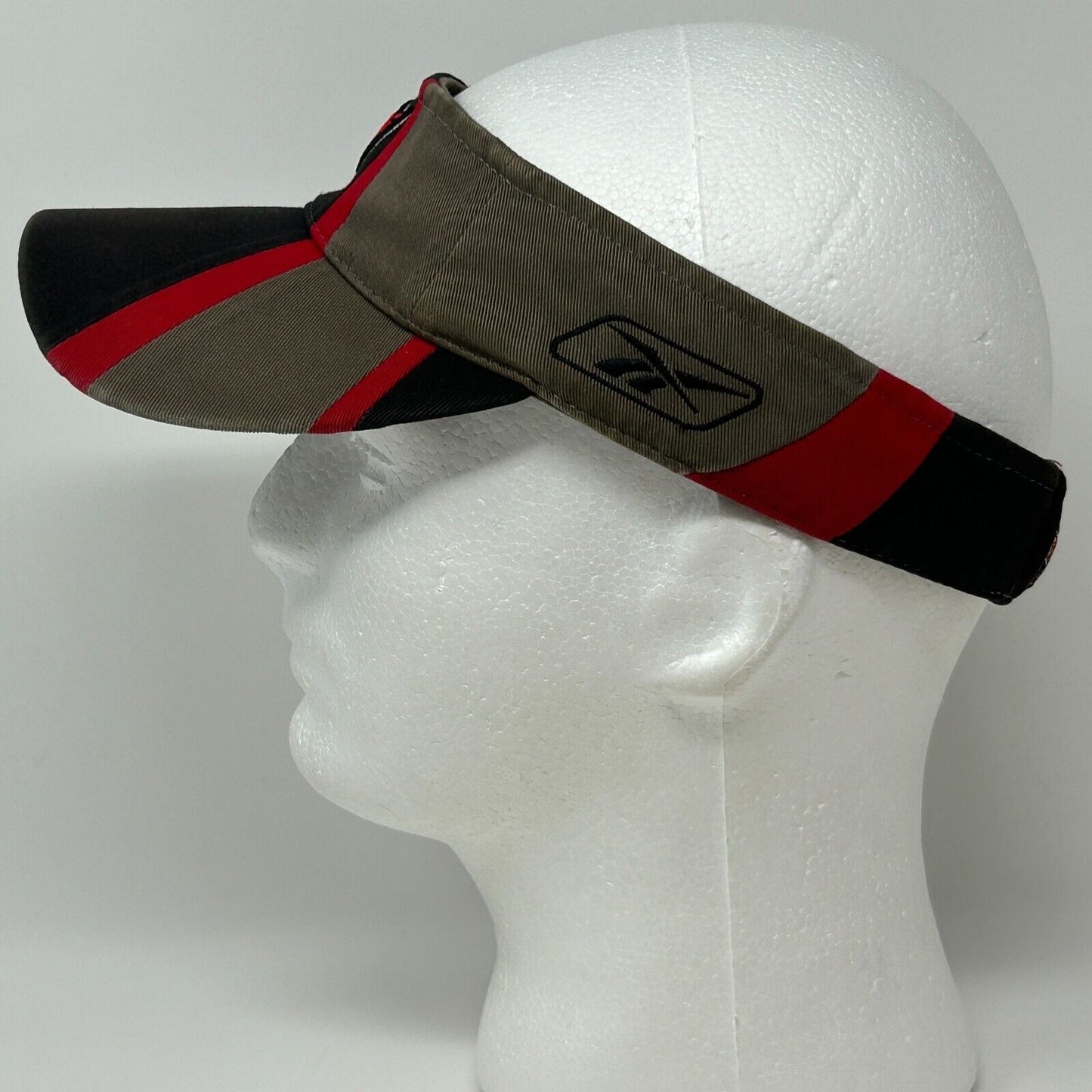 Gorra con visera de los Tampa Bay Buccaneers, fútbol americano de la NFL, Reebok, marrón, con correa trasera