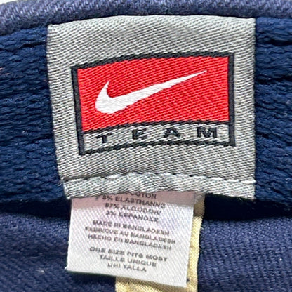 San Diego Padres Hat Baseball Cap Nike Team MLB 6 Panel Blue Flex Fitted OSFM