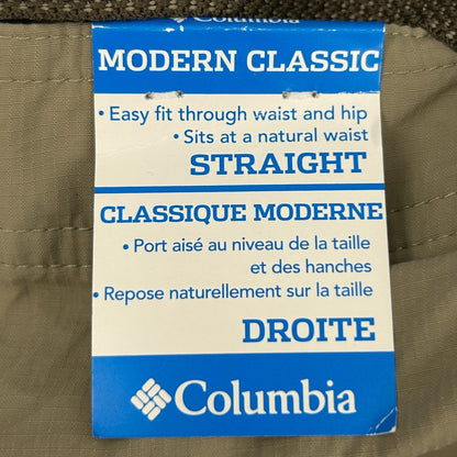 Columbia Silver Ridge Convertible Cargo Pants AM8004 Tan Khaki Beige Mens 34x32