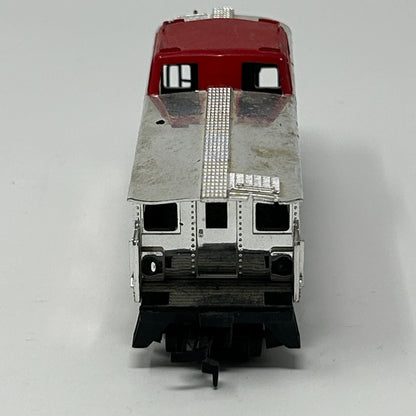 Silver Streak Caboose HO Gauge Scale Model Train Railway Railroad Tyco