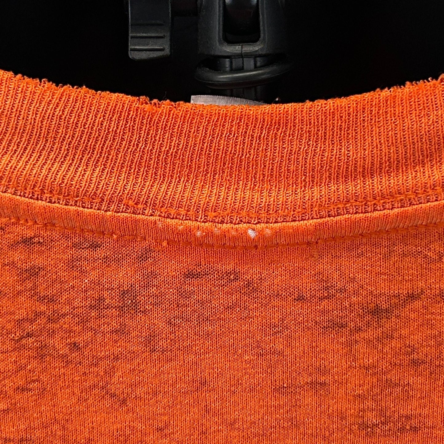 Vintage Distressed Ben Ciccone Inc T Shirt Mens XL X-Large Orange Construction