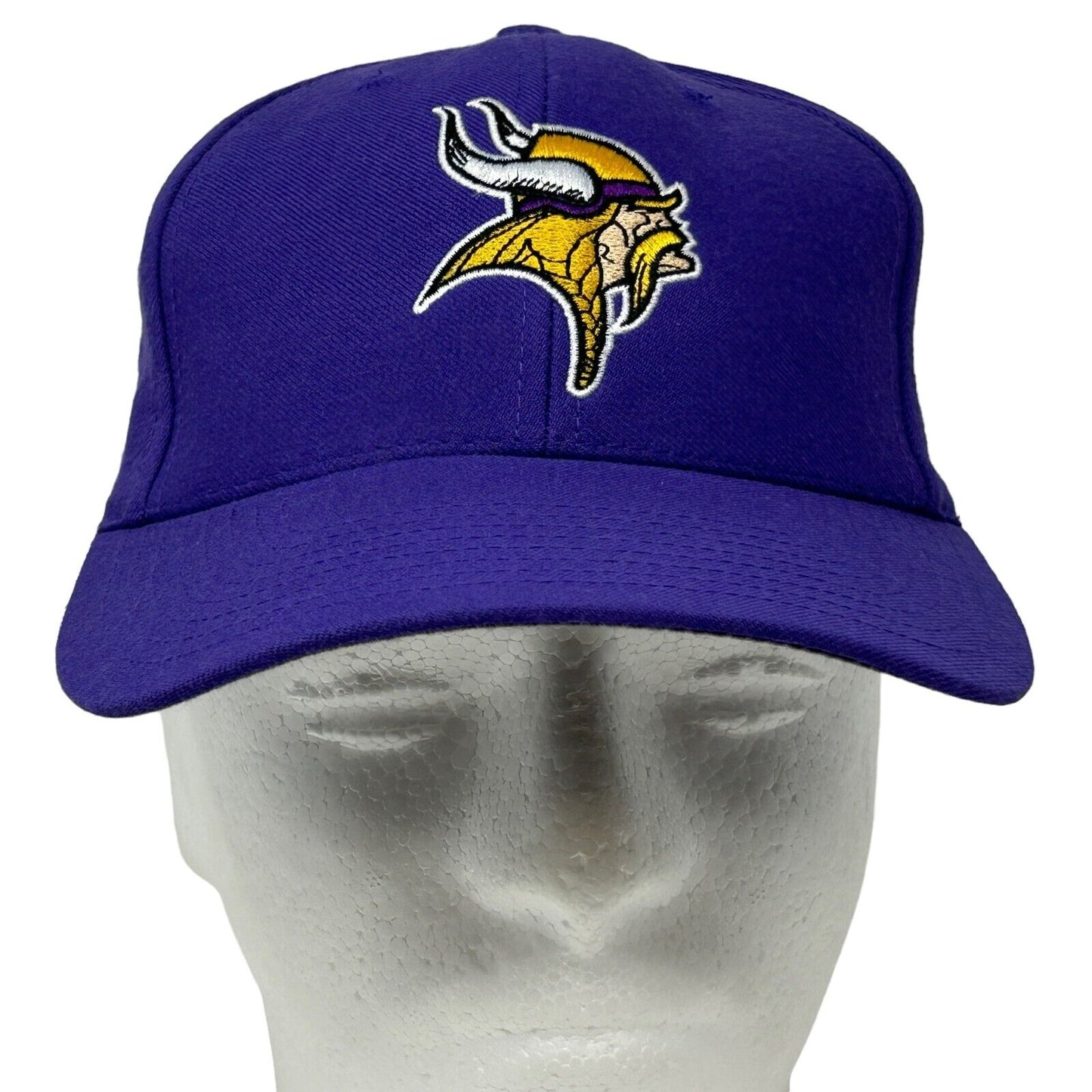 Minnesota Vikings Snapback Hat Vintage 90s Purple NFL Football Baseball Cap New