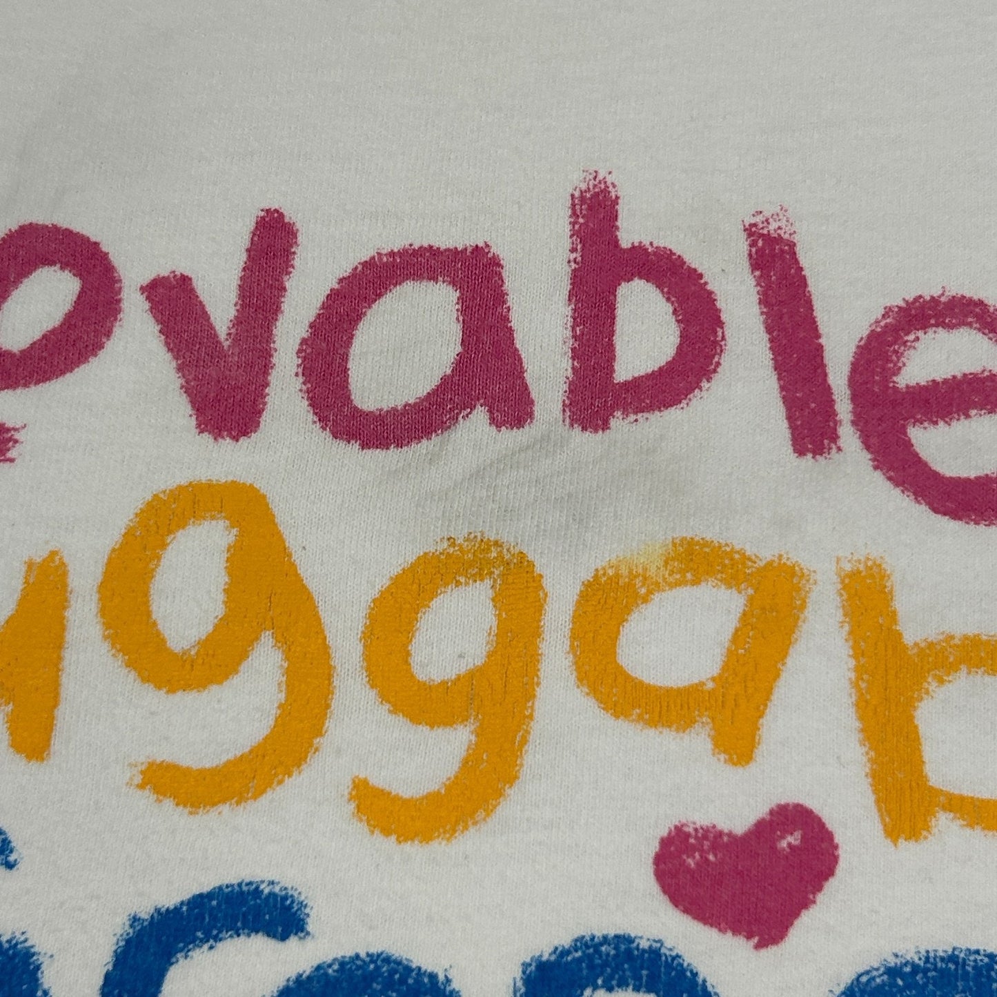 Vintage Loveable Huggable Grandfather T Shirt Mens L Large White 90s Grandpa USA