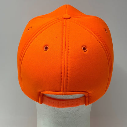 Vintage 90s Brawley Hardware and Lumber Trucker Hat Cap Orange Snapback Missouri