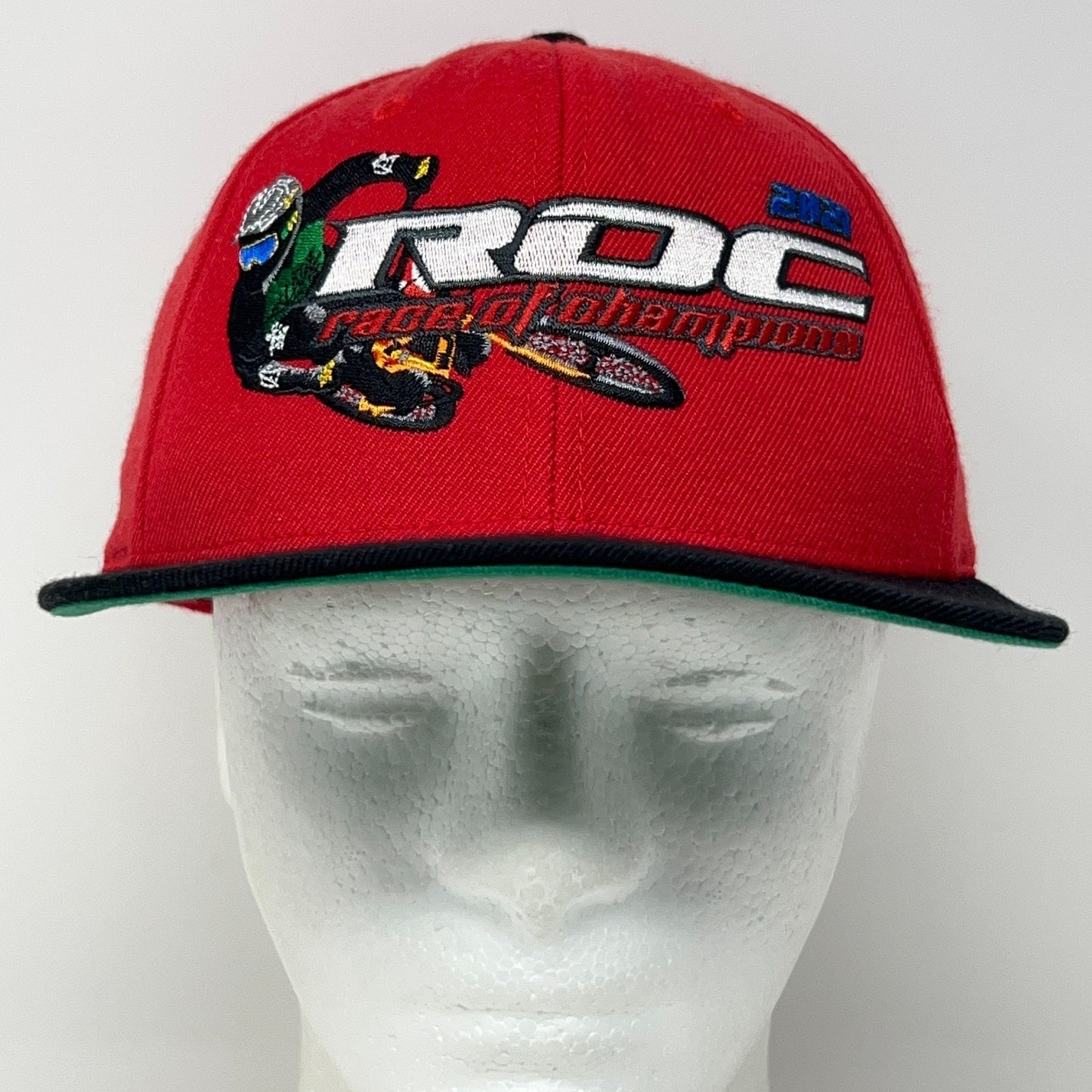USA BMX Race of Champions 2021 Hat Baseball Cap Tulsa ROC Race Snapback Red