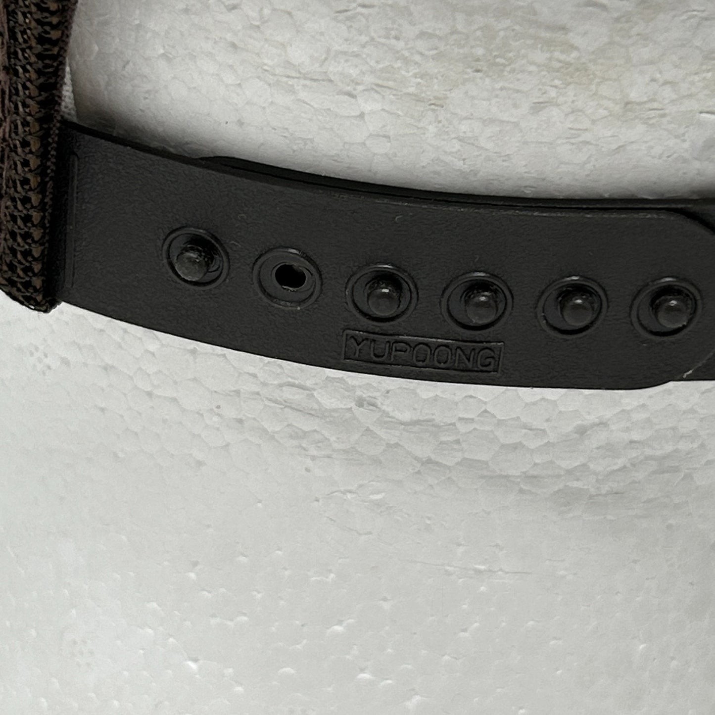 Vintage Midway Rent All Trucker Hat Cap Brown 80s Foam Front Mesh Snapback Rope