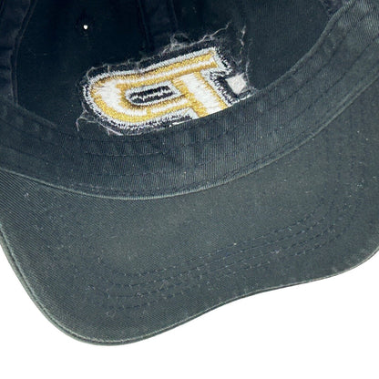 Gorra de béisbol con correa trasera negra de los Boilers de la Universidad de Purdue, gorra de béisbol con correa trasera negra de la NCAA