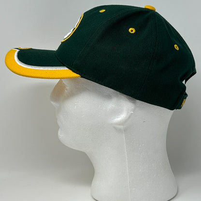 Green Bay Packers Hat Cap NFL Football 6 Panel Strapback Green
