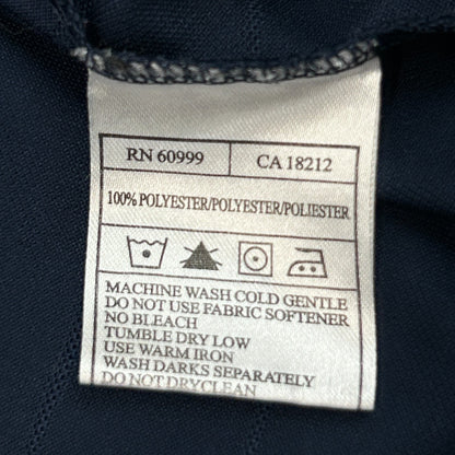 UFC Polo Shirt MMA Mixed Martial Arts Golf Short Sleeve Antigua Blue XL X-Large