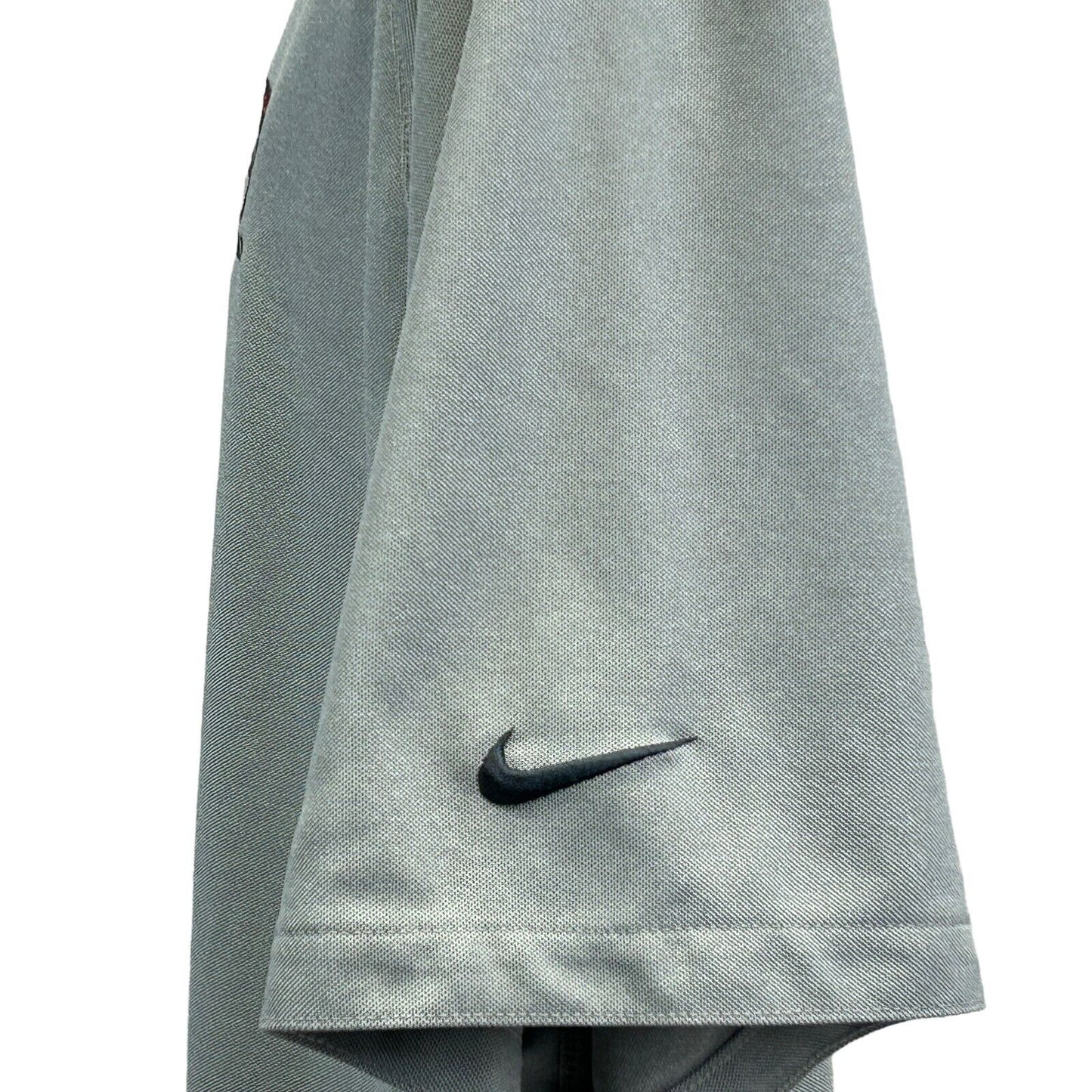 UNLV Runnin' Rebels Football Nike Polo T Shirt 2XL NCAA Dri Fit Tee Mens Gray