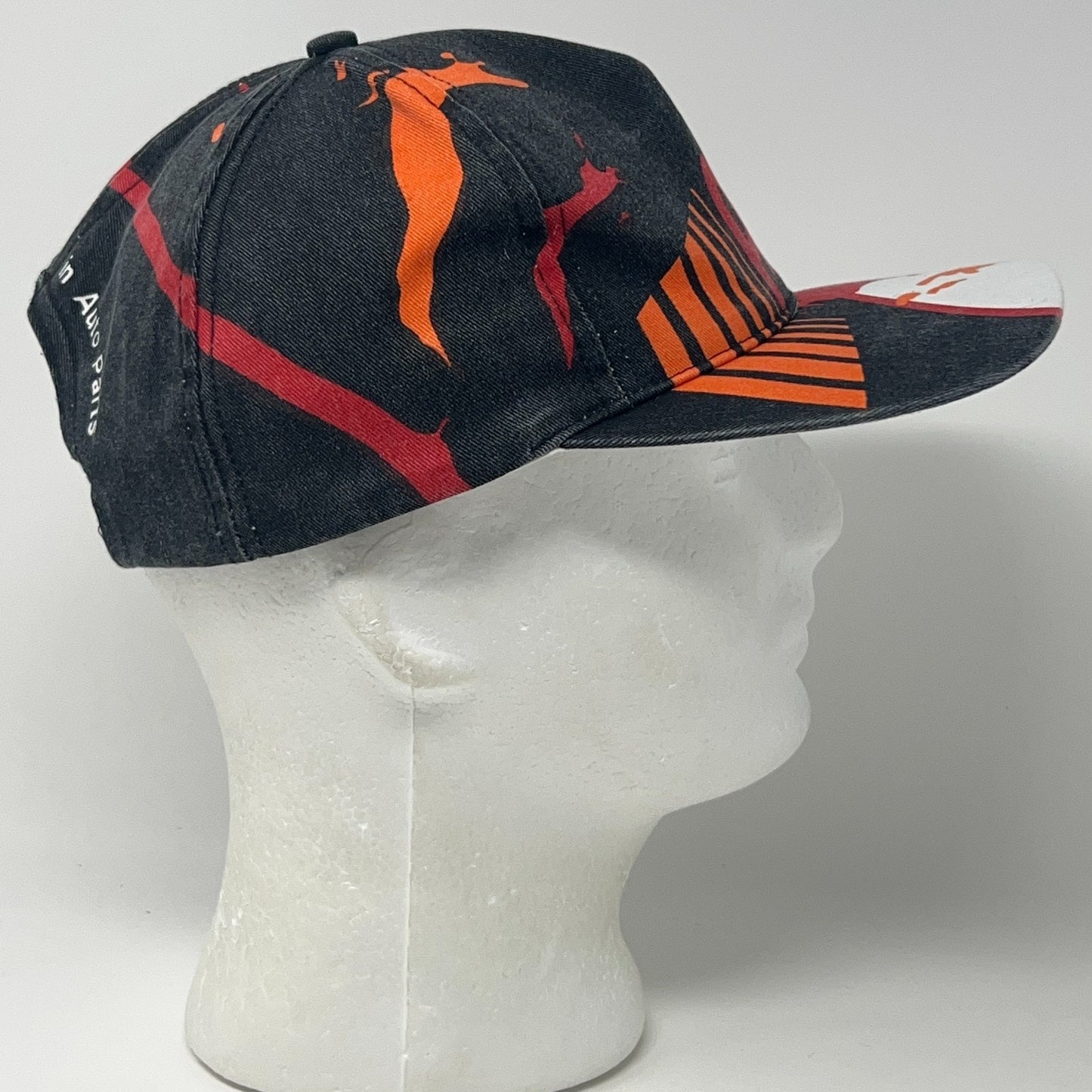 Vintage 90s AutoZone Hat Baseball Cap Auto Zone Mechanic Repair Snapback Black