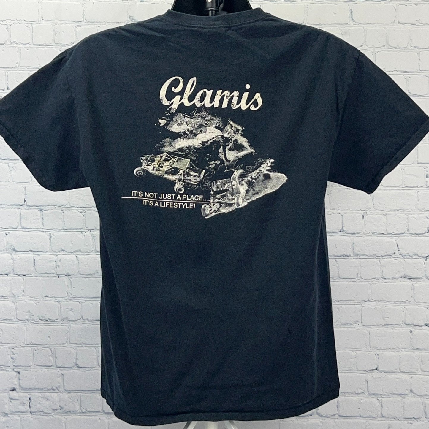 Glamis Sand Dunes T Shirt California Imperial OHV ATV Off Road Black Tee L Large