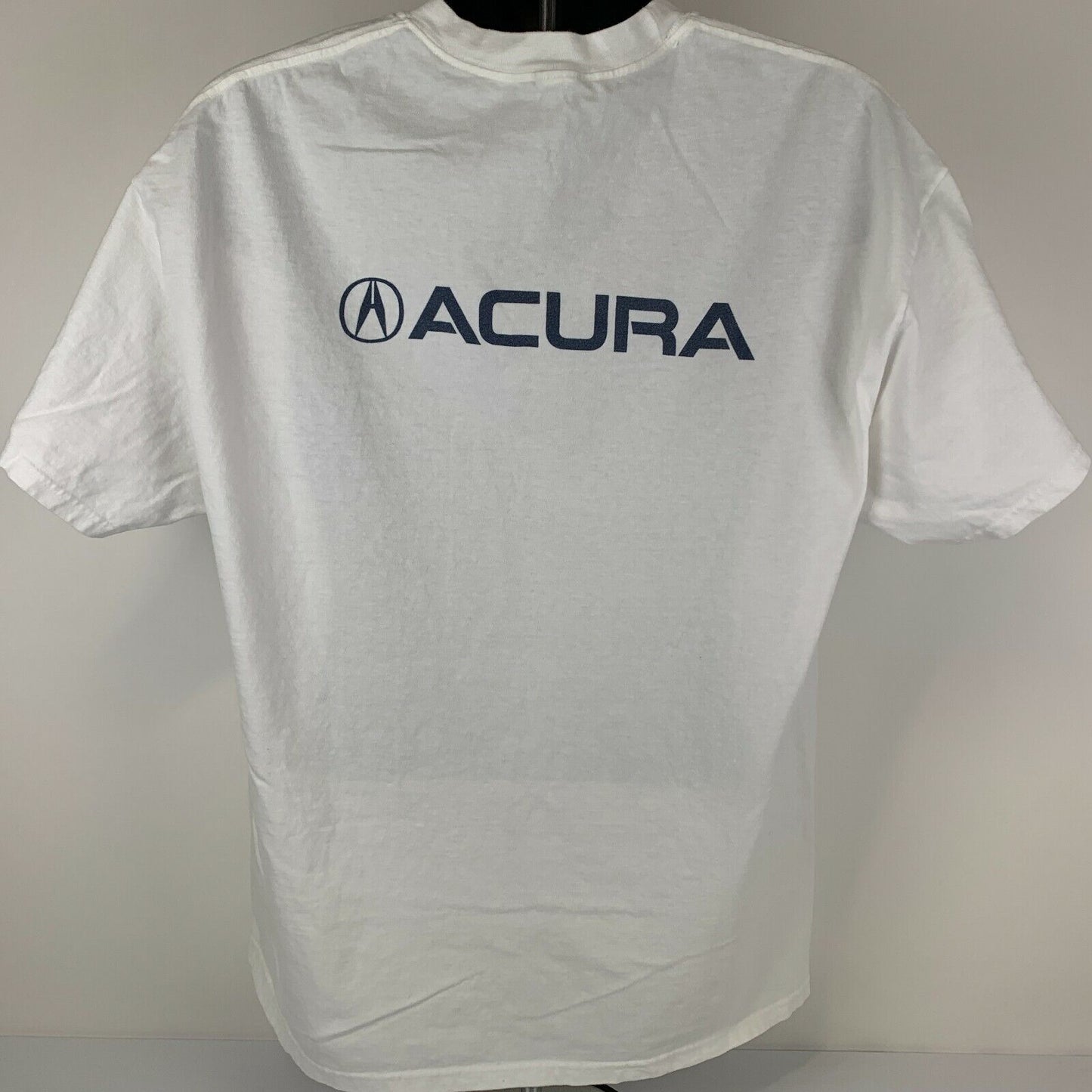 Acura LA Bike Tour T Shirt X-Large Los Angeles Marathon Bicycle Race Mens White
