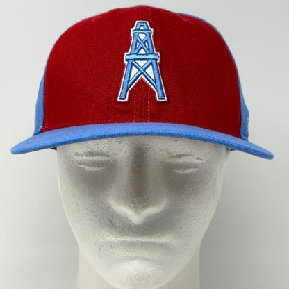 Houston Oilers Hat Baseball Cap 47 Brand Tennessee Titans Texans Snapback Blue