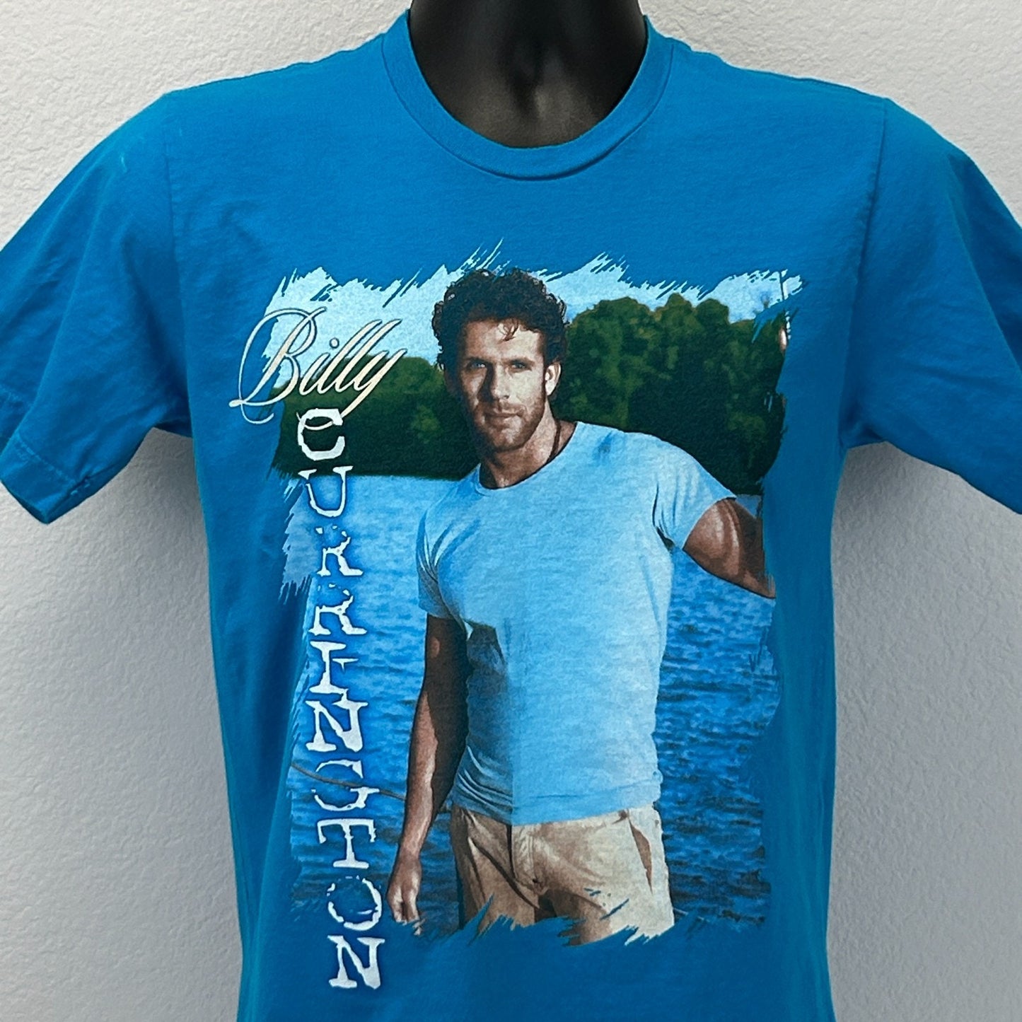 Billy Currington 2009 Tour T Shirt Coming In Your Direction Country Blue S Small
