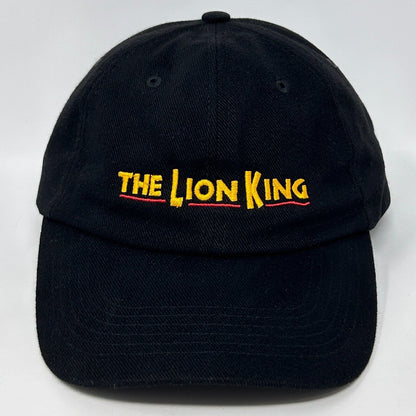 The Lion King The Broadway Musical Dad Hat Baseball Cap Disney Strapback Black