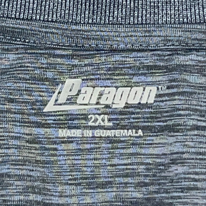 Fountain Hills AZ Arizona Performance Golf Polo Shirt Mens 2XL XXL Blue Heather