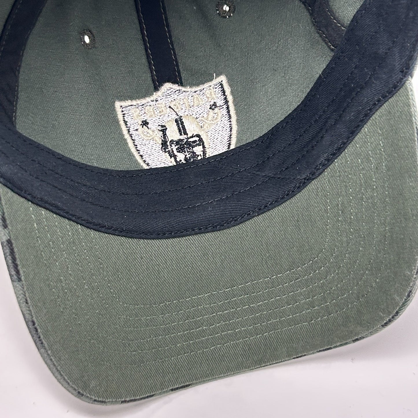 Las Vegas Raiders Hat Baseball Cap Cheetah Jaguar Leopard Print Strapback Green