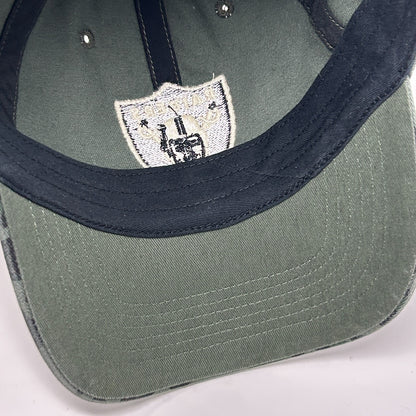 Las Vegas Raiders Hat Baseball Cap Cheetah Jaguar Leopard Print Strapback Green